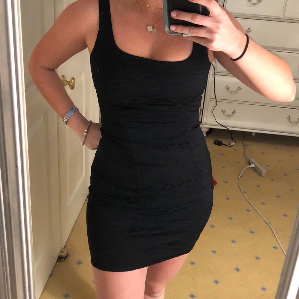 Diane von furstenburg Black/navy blue dress